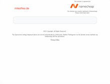 Tablet Screenshot of milesfiles.de